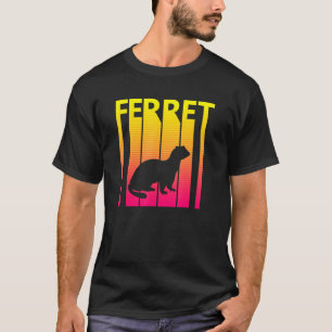 Ferret Animal Retro Costume T-Shirt