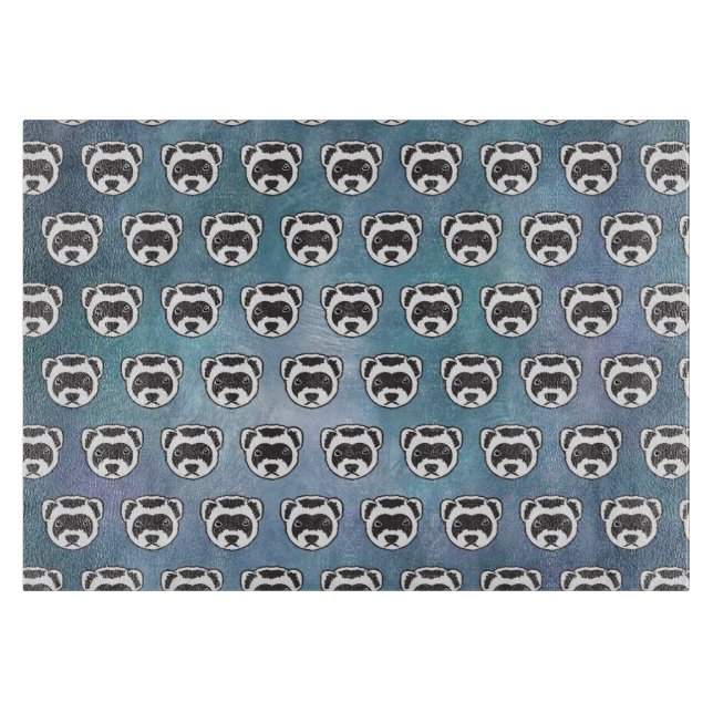 Ferret  cutting board (Front)