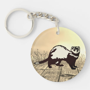 Ferret  keychain
