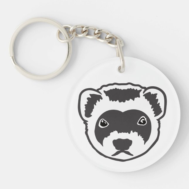 Ferret Keychain (Front)