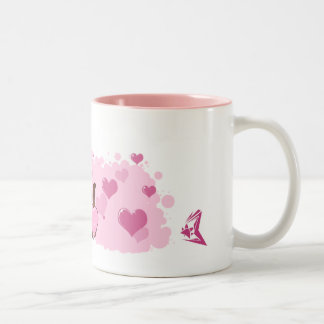 Ferret Love Two-Tone Coffee Mug