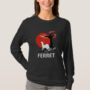 Ferret Mom Dad Mustela Nigripes_7 T-Shirt