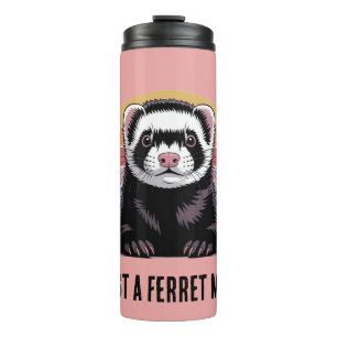 Ferret mom thermal tumbler