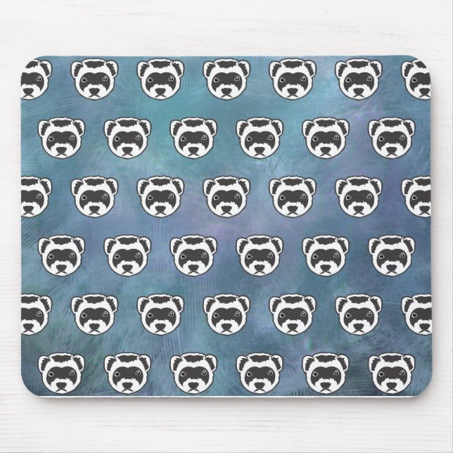 Ferret  mouse pad (Front)