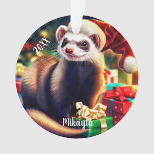 Ferret pour animaux de compagnie dans l'ornement d