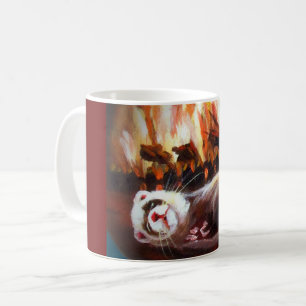 Ferret Sleeping Mug