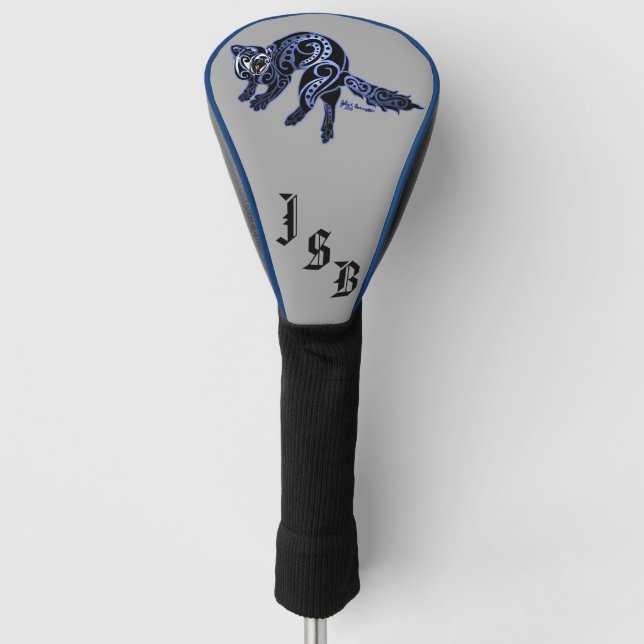 Ferret Trybe: War Dance! Golf Head Cover (Front)