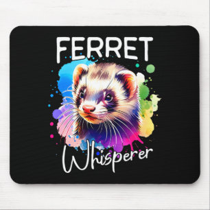 Ferret Whisperer Comfort Colors Adult Heavyweight  Mouse Pad