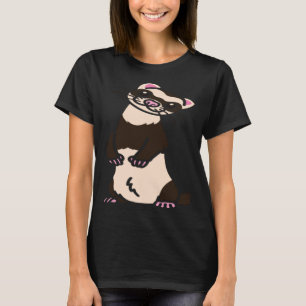 Ferret Whisperer European Polecat Wildlife Animal T-Shirt