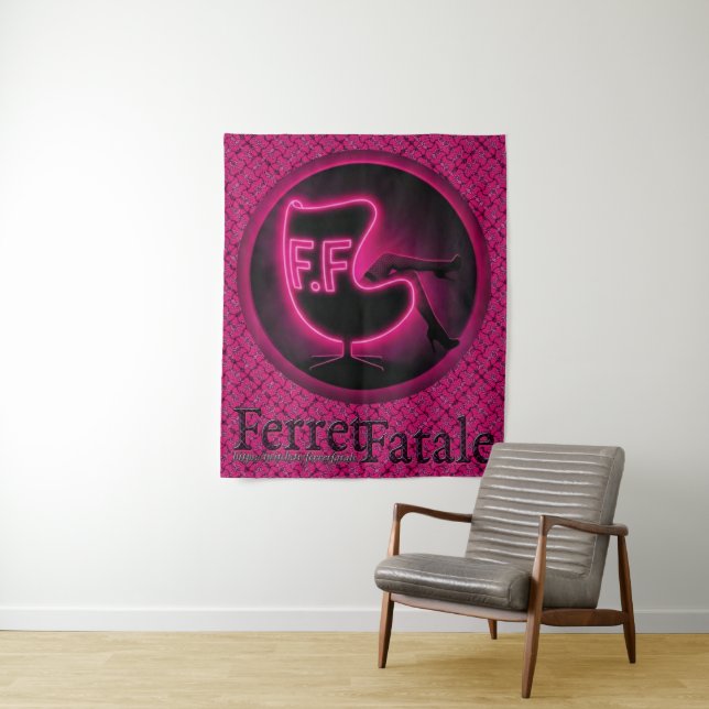 FerretFatale Tapestry (In Situ)