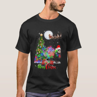 Ferrets Animal Merry Christmas Animal Lover T-Shirt