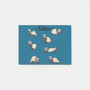Ferrets   post-it notes