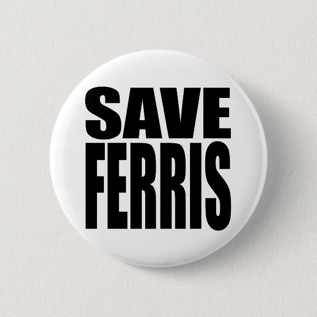 Ferris 2 Inch Round Button (Front)
