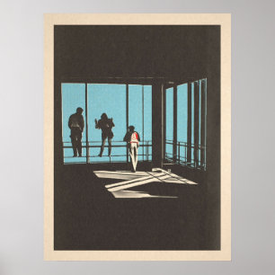 Ferris Bueller Sears Tower Poster