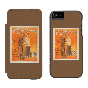 Ferris Comedians "Pacemakers at Popular Prices" Incipio Watson™ iPhone 5 Wallet Case