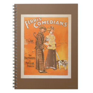 Ferris Comedians "Pacemakers at Popular Prices" Notebook