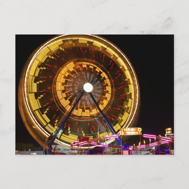 Ferris Wheel 2 Postcard (Front)