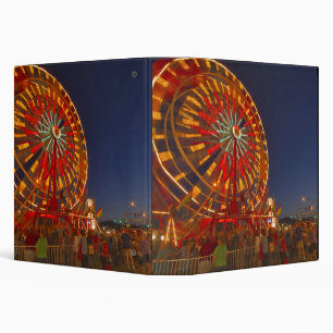 Ferris wheel at dusk at the Northwest Montana Binder