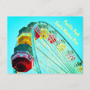 Ferris Wheel at Santa Monica Pier, California Postcard