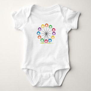 Ferris Wheel Baby Bodysuit