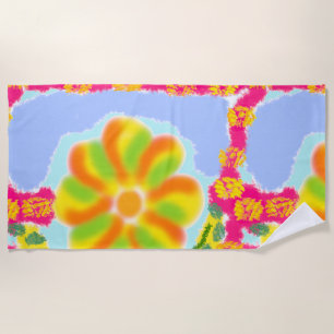 Ferris Wheel Beach Towel
