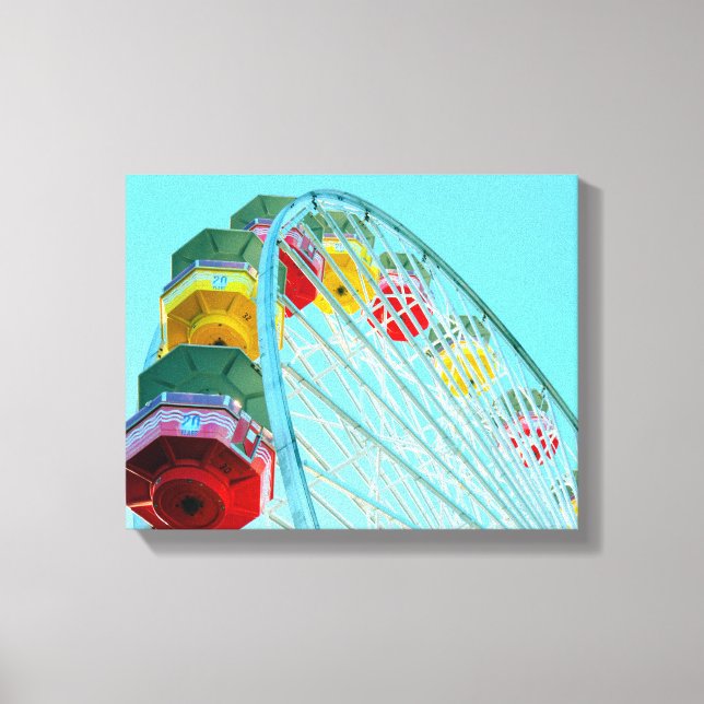 Ferris Wheel Canvas Print (Front)