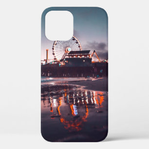 Ferris wheel during golden hour iPhone 12 case