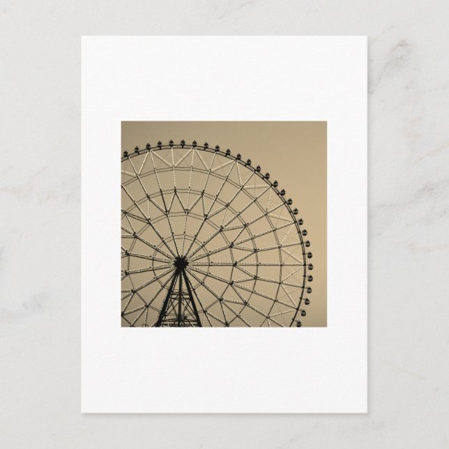 Ferris Wheel: Kasai Rinkai Park, Tokyo Postcard (Front)