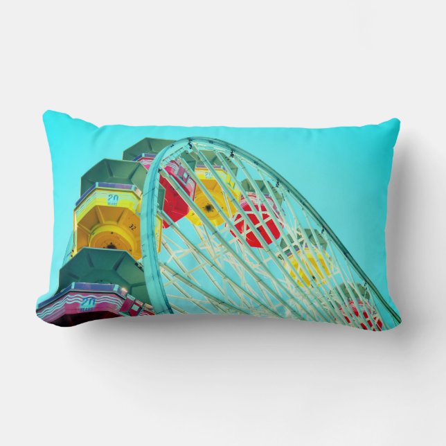 Ferris Wheel Lumbar Pillow (Front)
