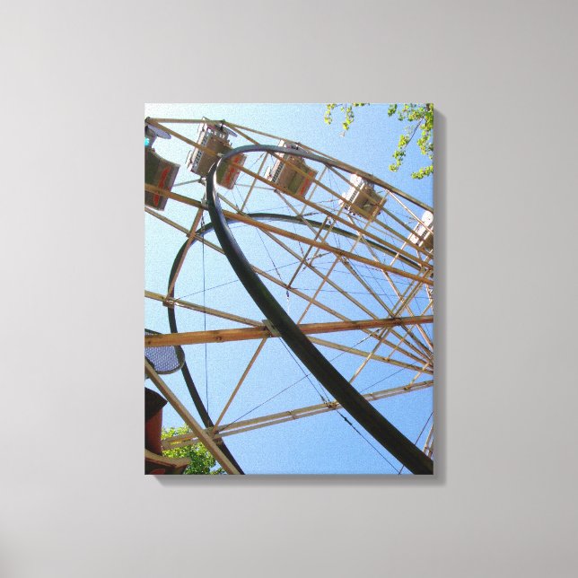 Ferris Wheel on Canvas Print (Front)
