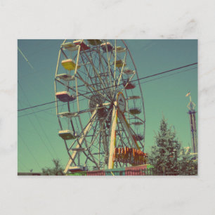 Ferris Wheel Post Card