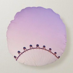 Ferris wheel round pillow