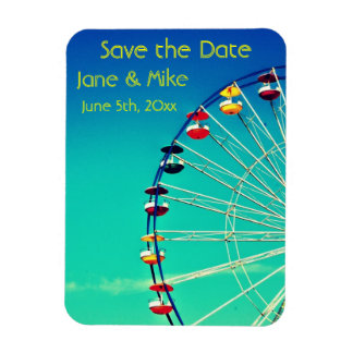 Ferris Wheel Save the Date Magnet