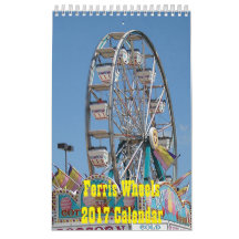 Ferris Wheels Calendar 2017