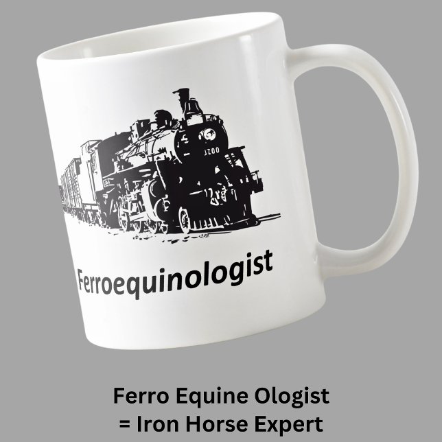 Ferroéquinologue Train Mug (Créateur téléchargé)