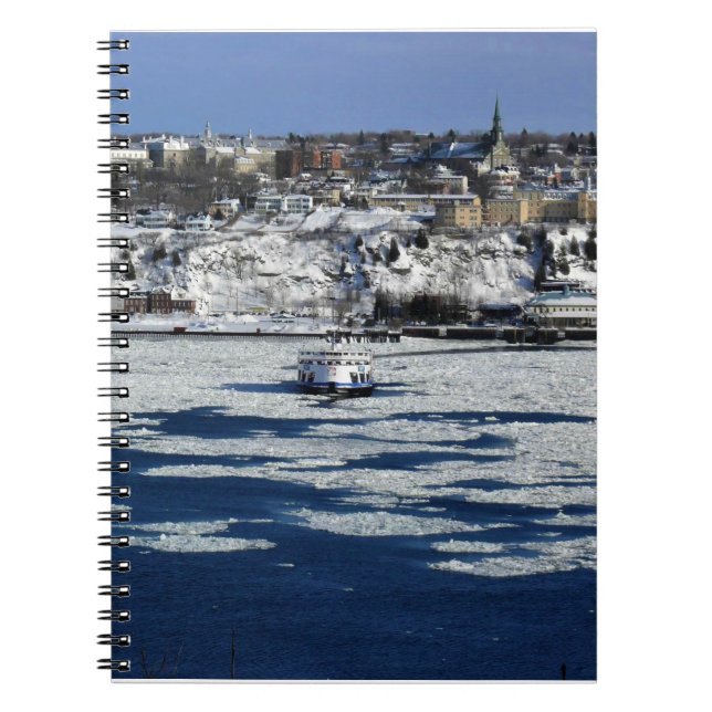 Ferry on the Saint Lawrence River, Quebec Notebook (Front)