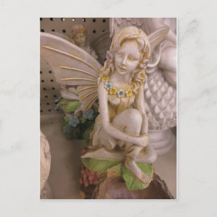 Ferry Statue Postcard