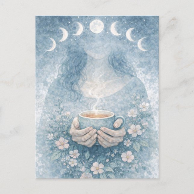 Fertility Goddess Day Watercolor Postcard (Front)