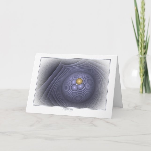Fertility Greeting Card (Front)