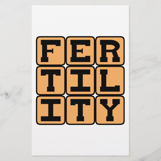 Fertility, Pregnancy Announcement (Front)