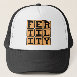 Fertility, Pregnancy Announcement Trucker Hat