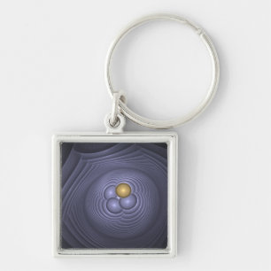 Fertility Square Key Ring
