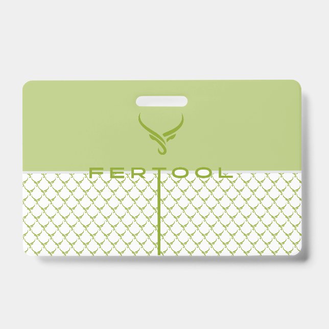 FERTOOL Business Card Badge (Front)