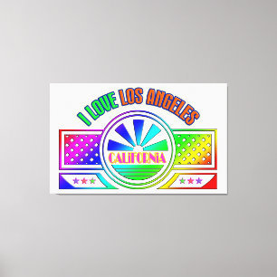 "Fest Los Angeles" Canvas Print