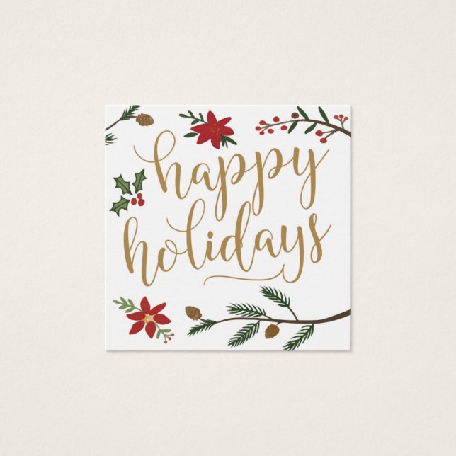 Festif Faire-part de mariage Nom Plate Card (Devant)