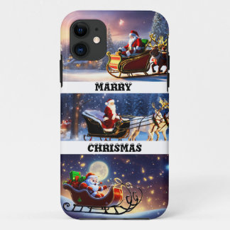 Festif Père Noël coque iphone de Noël