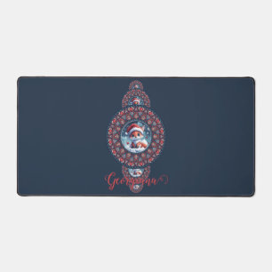 Festif personnalisé Kawaii Fox Ornamental Mandala