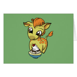 Festin doux ! Girafe