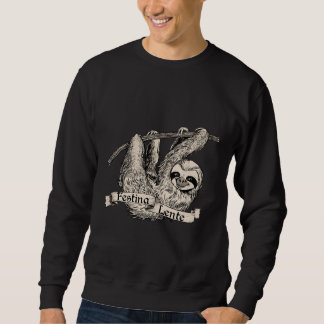 Festina Lente Three Toed Sloth Sweatshirt