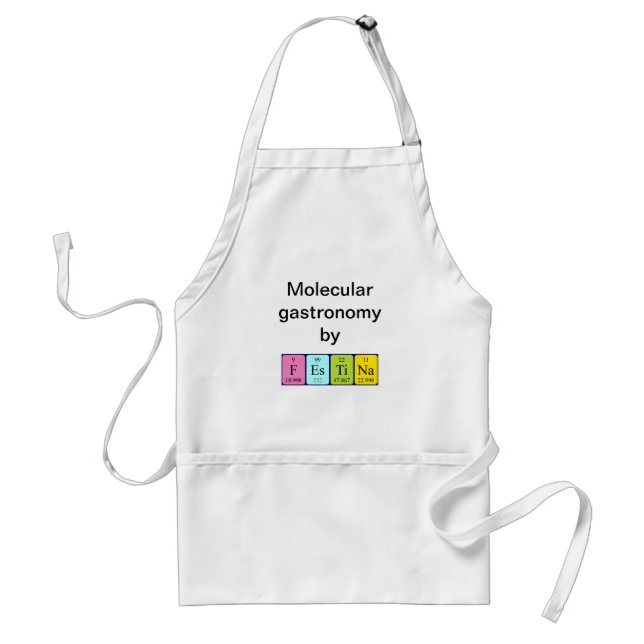 Festina periodic table name apron (Front)